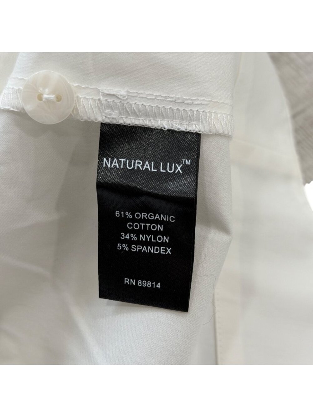Stella Carakasi Womens Size S Compliment Tunic Soft-White Button-Up Top NEW - Picture 8 of 9